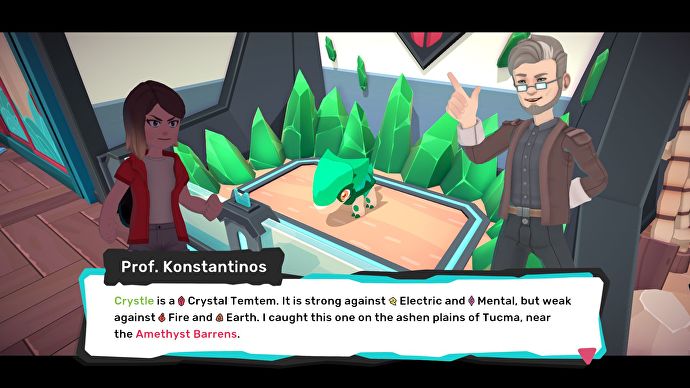 Temtem carries on a proud Pokémon tradition by having a hot professor Temtem carries on a proud Pokémon tradition by having a hot professor