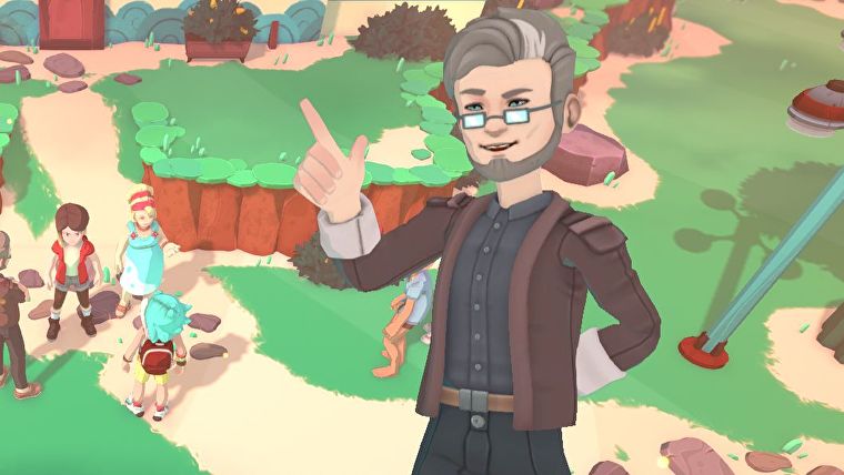 Temtem carries on a proud Pokémon tradition by having a hot professor