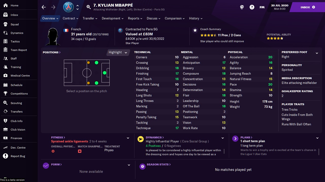 Les meilleurs joueurs dans Football Manager 2021 Les meilleurs joueurs dans Football Manager 2021