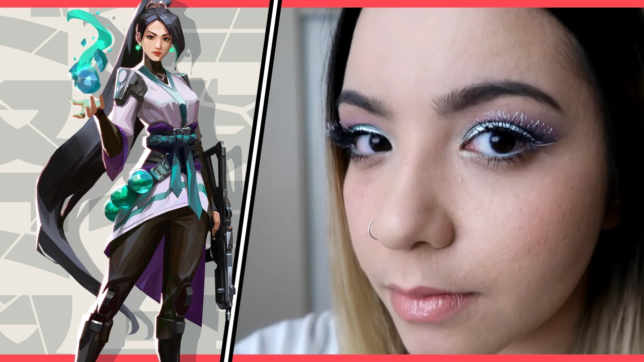 Obtenez un regard glacial (mais amical) avec le guide de maquillage inspiré de la sauge d'artStar pour le Game Glow. 1