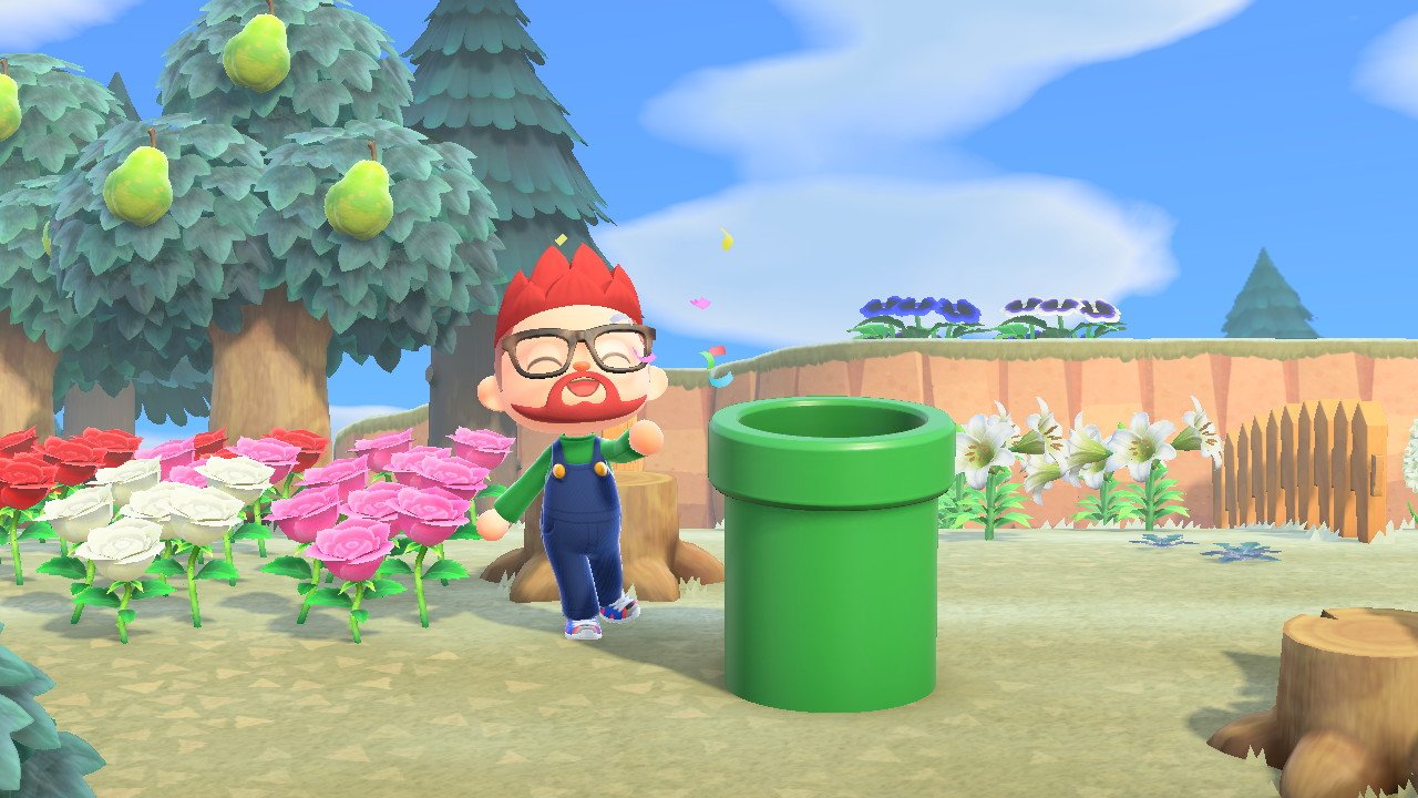 How long are the Mario Items available animal crossing new horizons