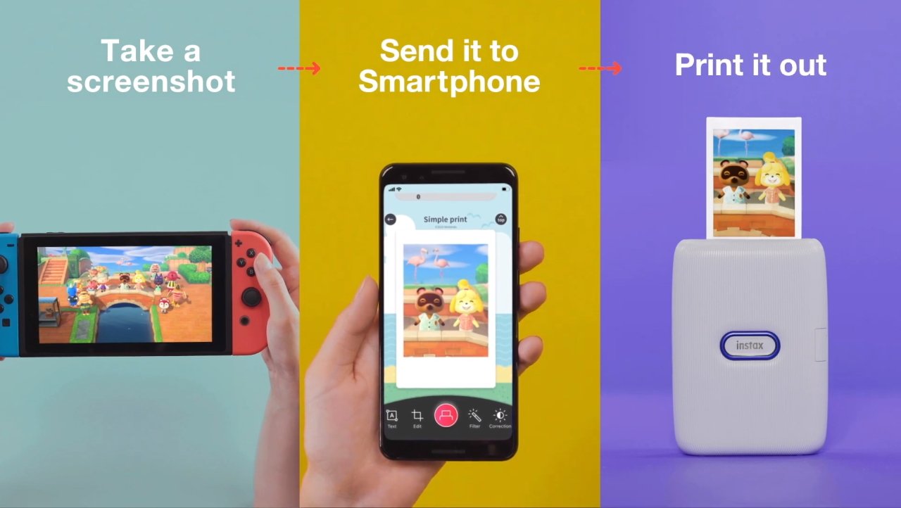 New Pokemon Snap instax mini print