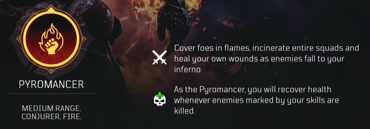Outriders which class to pick pyromancer
