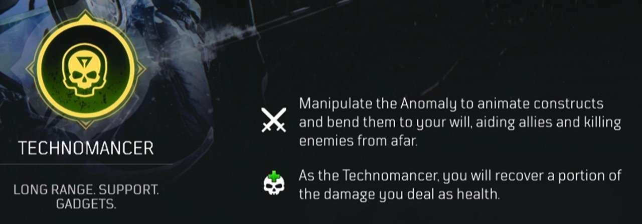 Outriders which class to choose technomancer