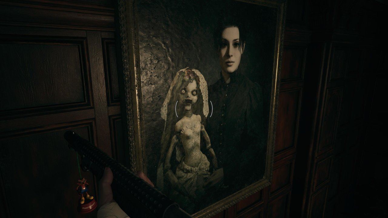 Resident Evil village easter eggs angie face