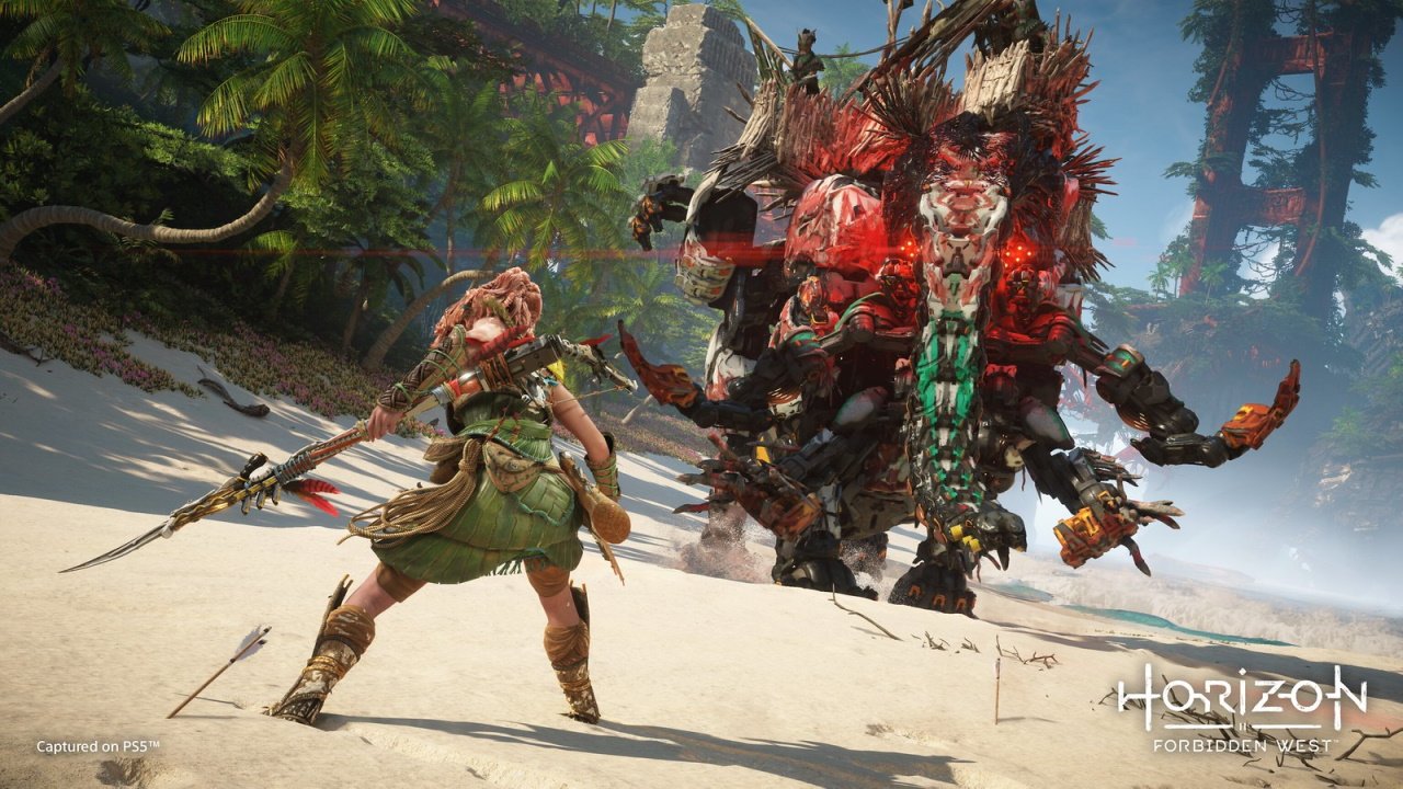Horizon Forbidden west new machines tremortusk