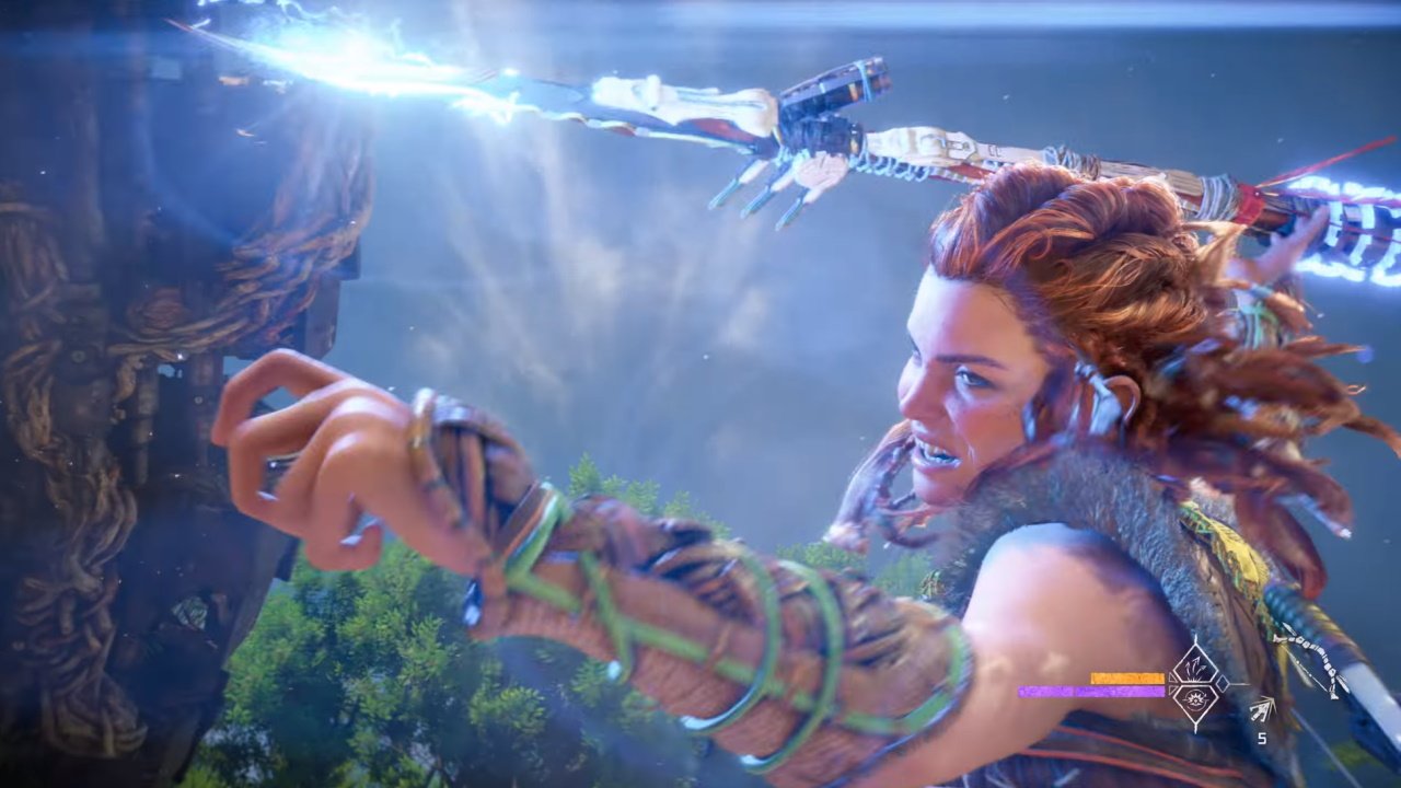 Horizon Forbidden west new weapons valor surges