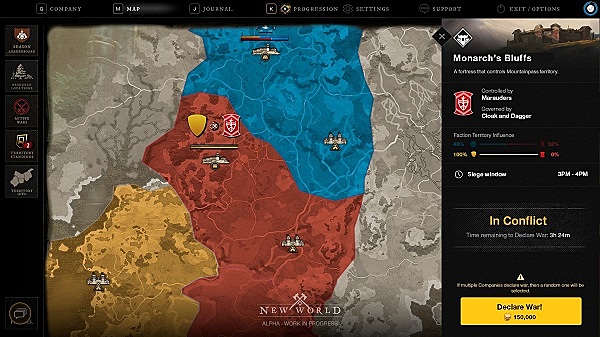 New World : Guide des factions New World : Guide des factions