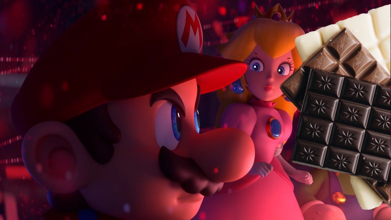 video game characters who love chocolate mario