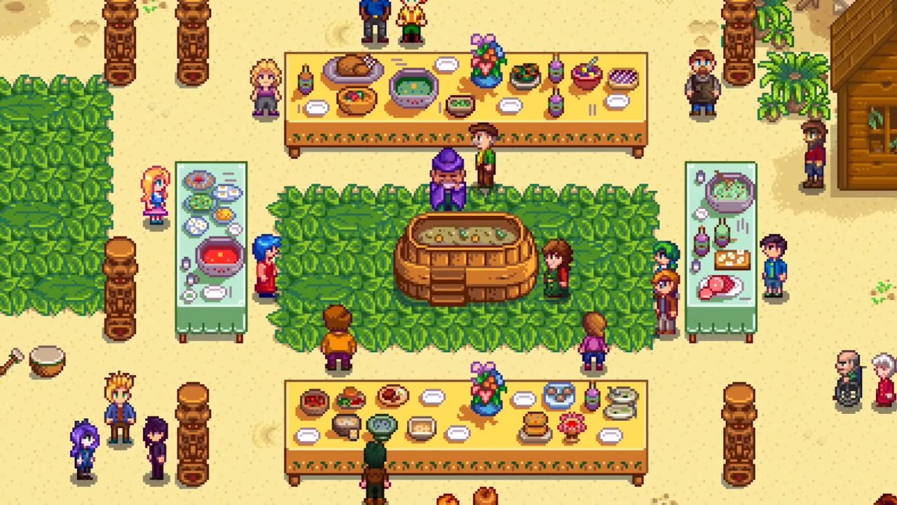Video game characters who love chocolate stardew valley