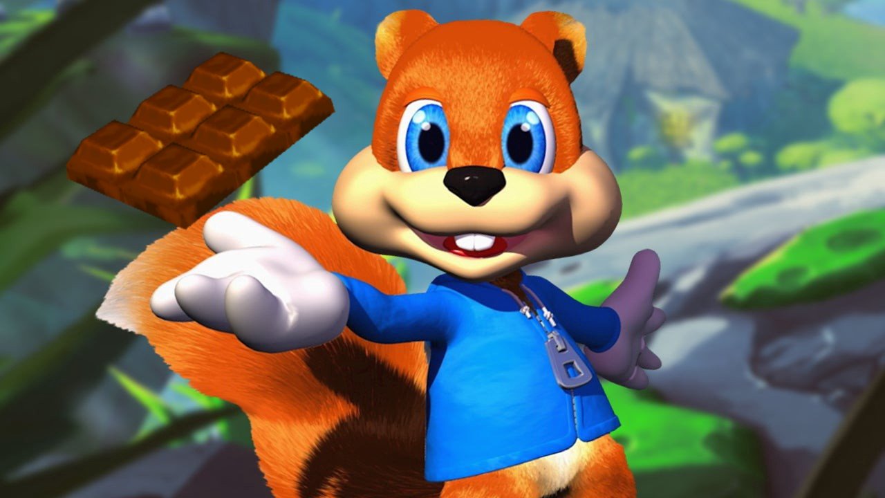 Video game stars who secretly love chocolate conker