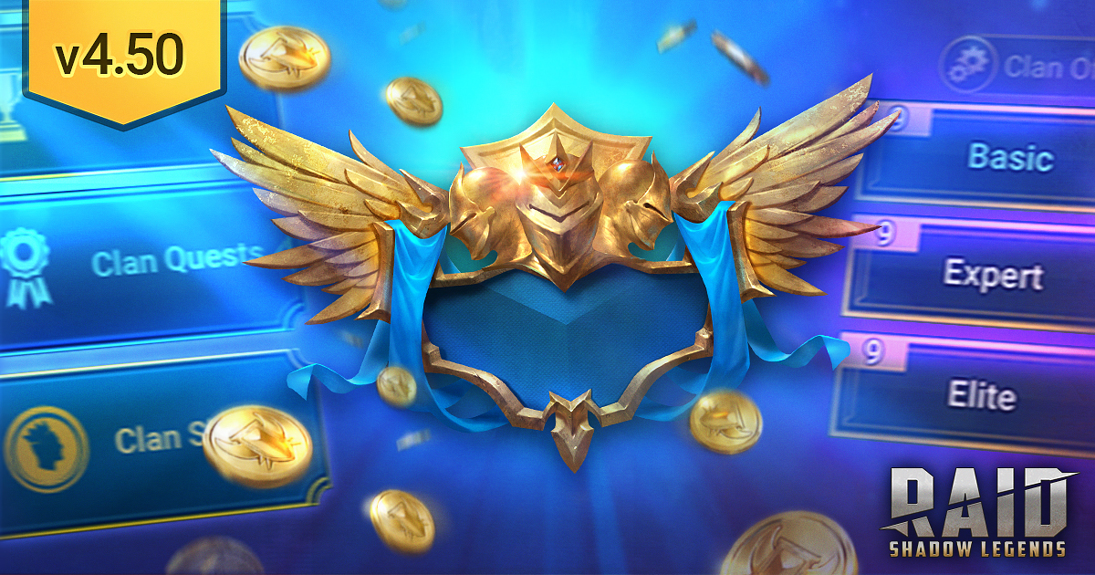 Raid Shadow Legends : Update 4.50