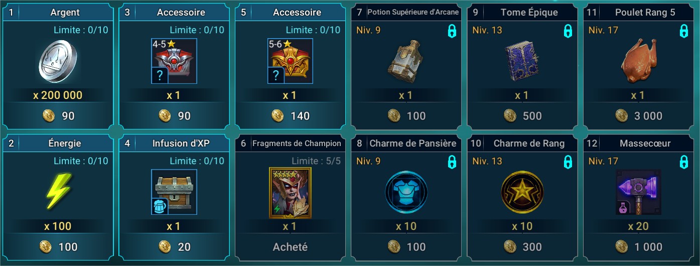 Magasin de clan