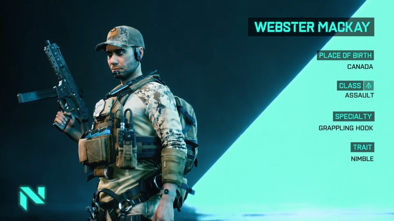 Battlefield 2042 specialists assault mackay