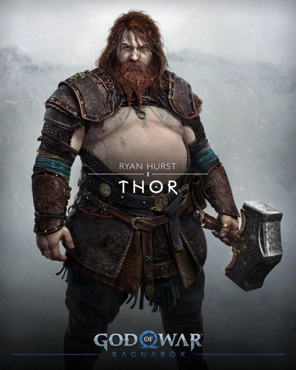 God of war cast characters thor voice actor