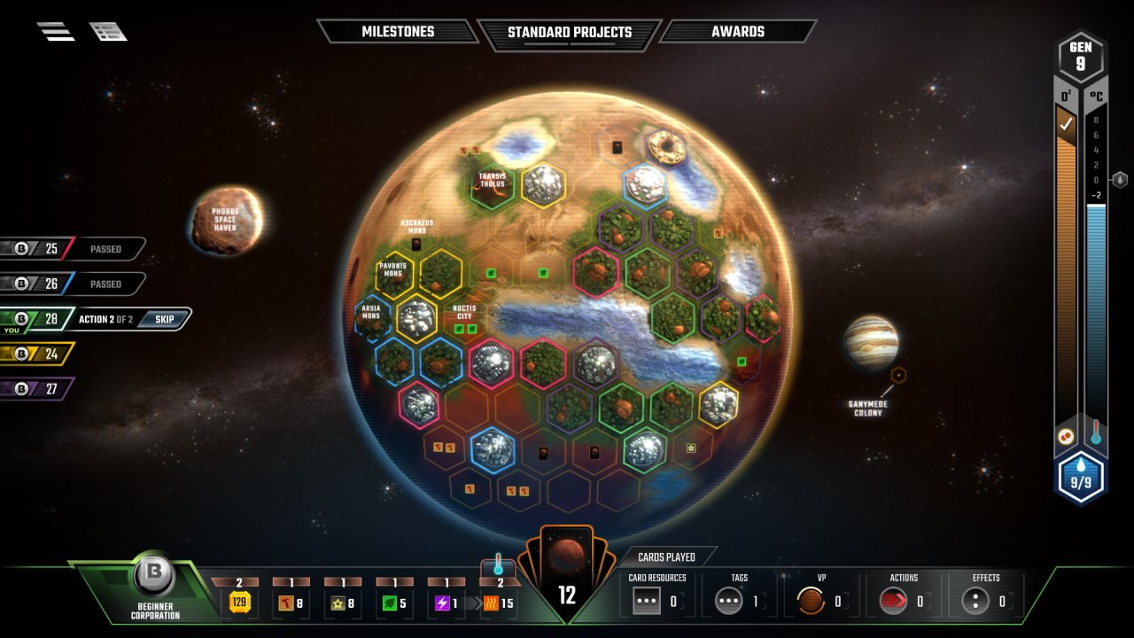 video games like the expanse terraforming mars