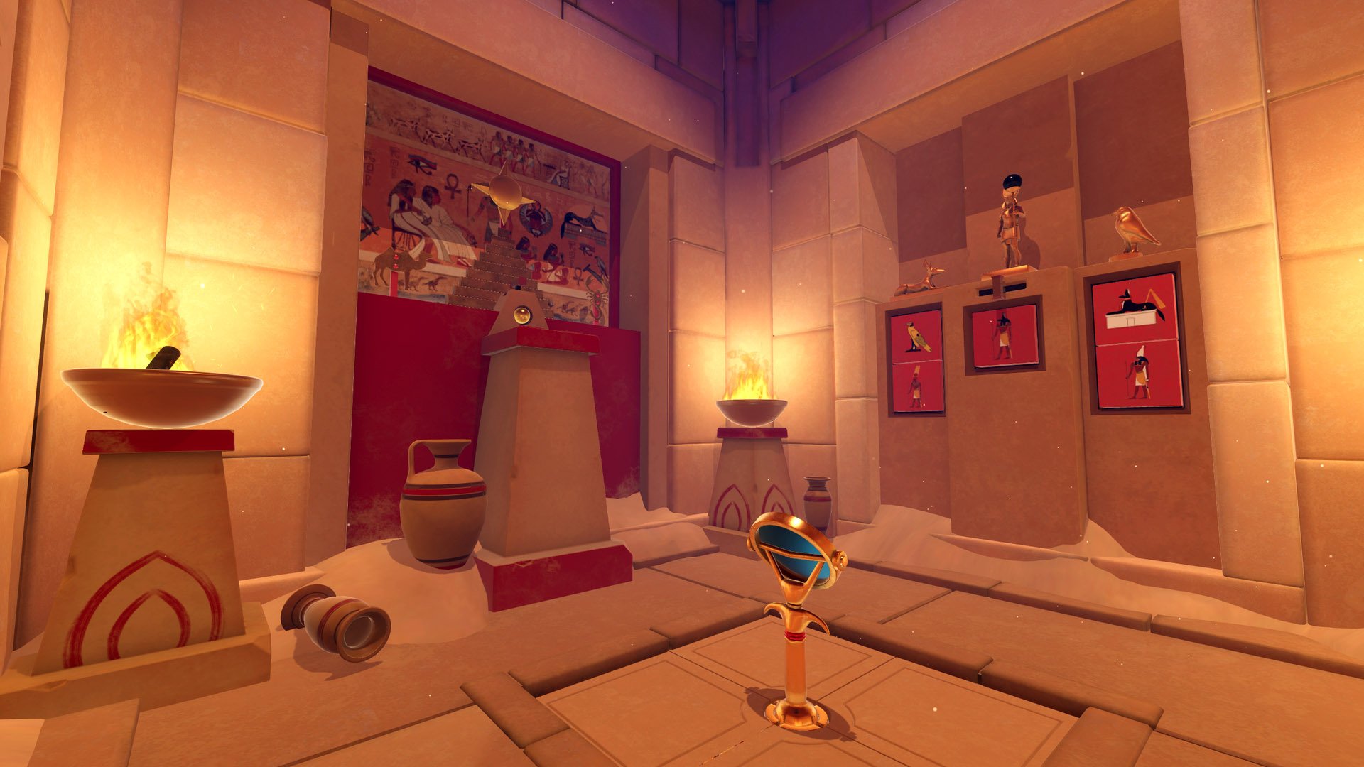 Nothing says “you have to get out” like the inside of an Egyptian tomb!