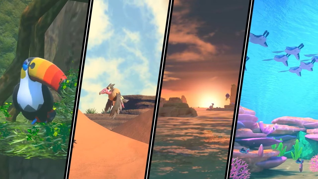 Best video game environments new pokemon snap