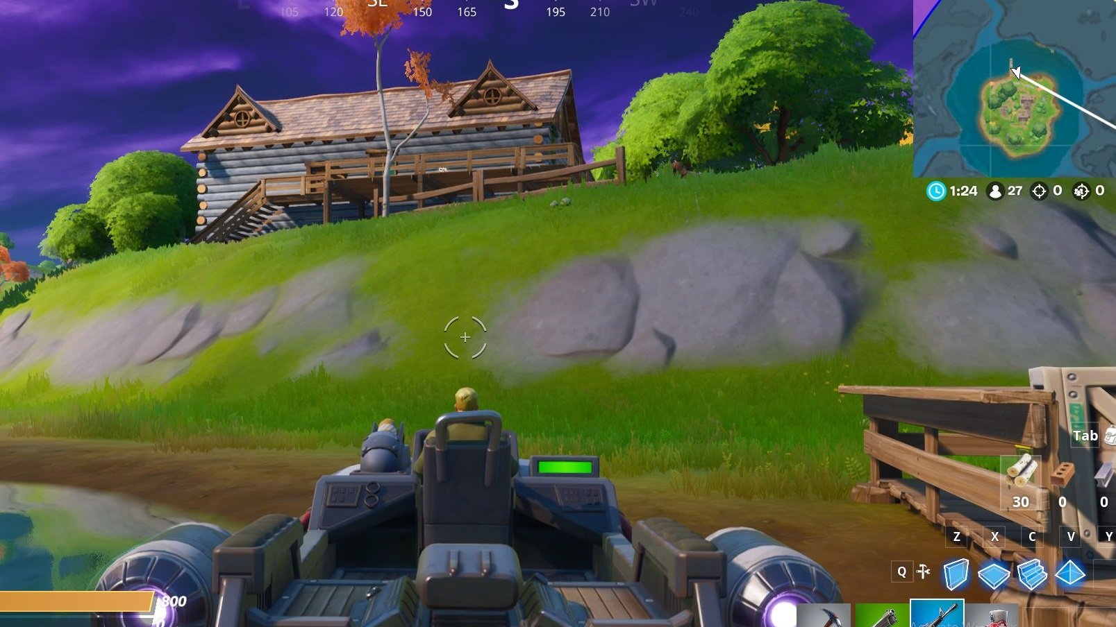 A boat can be found near the docks on Eye Land.