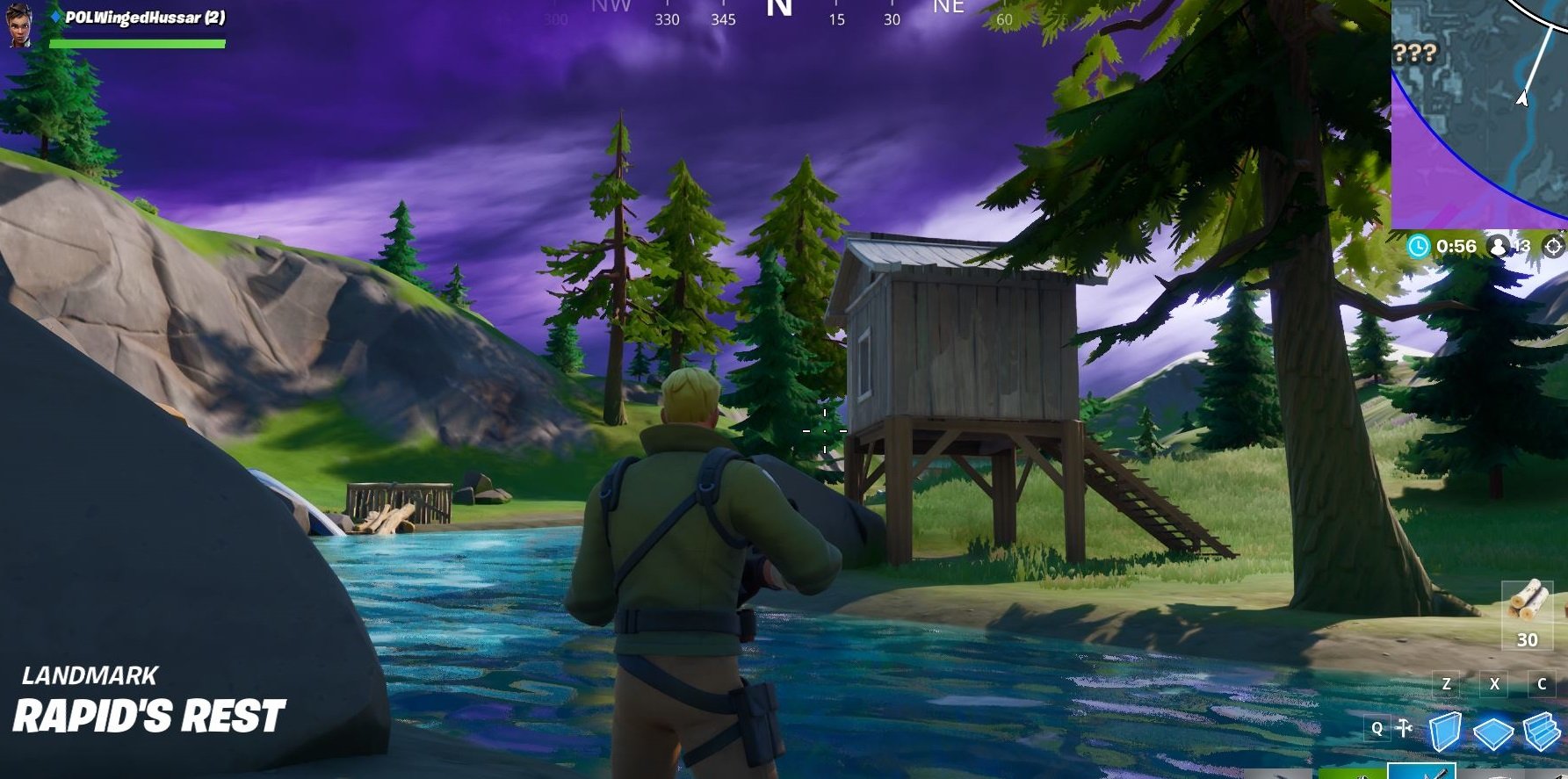You can board a boat at Rapid\'s Rest in Fortnite Chapter 2.