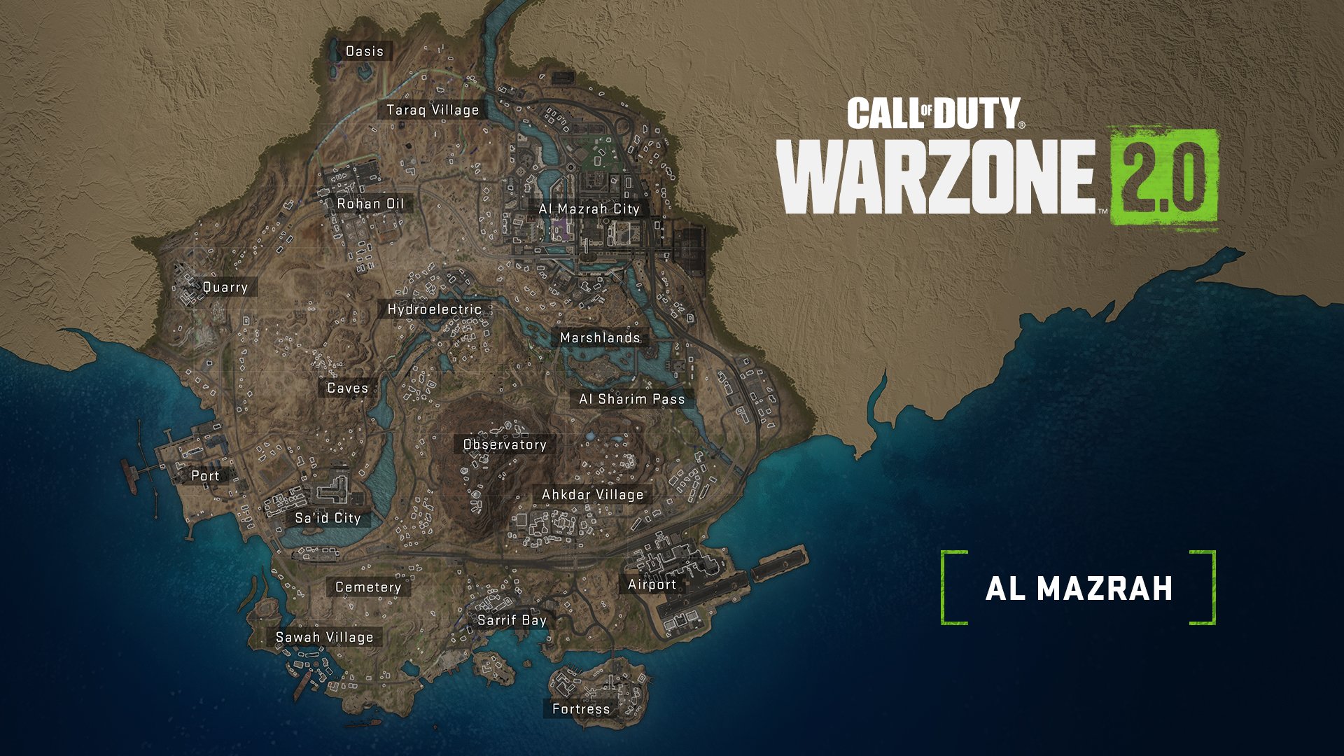 Call of duty warzone 2.0 map revealed new map