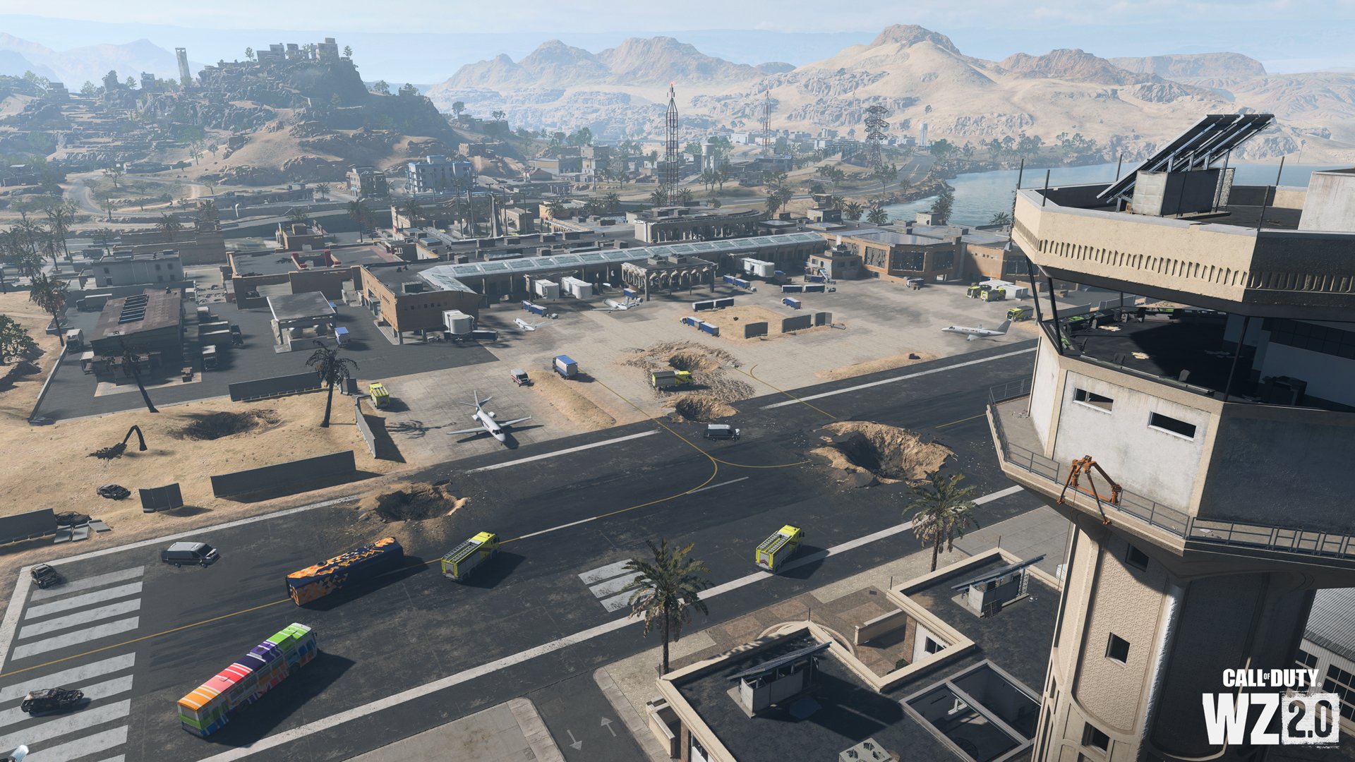 Call of Duty Warzone 2.0 map points of interest airport