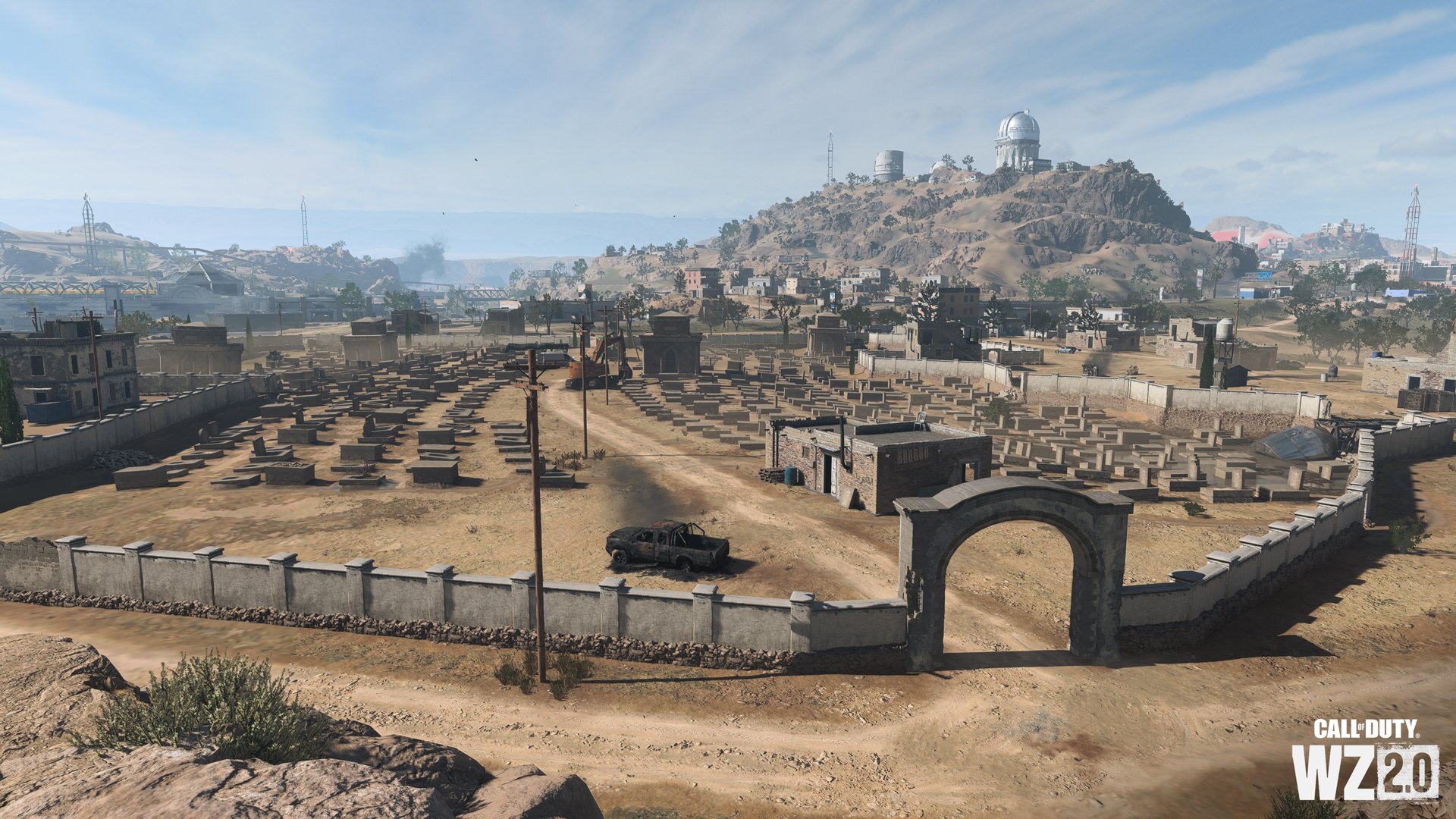 Call of Duty Warzone 2.0 map points of interest cemetary