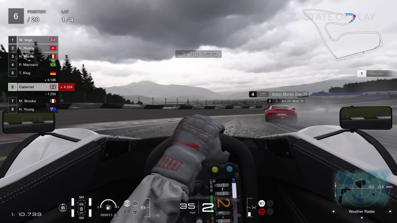 Gran Turismo 7 state of play weather systems