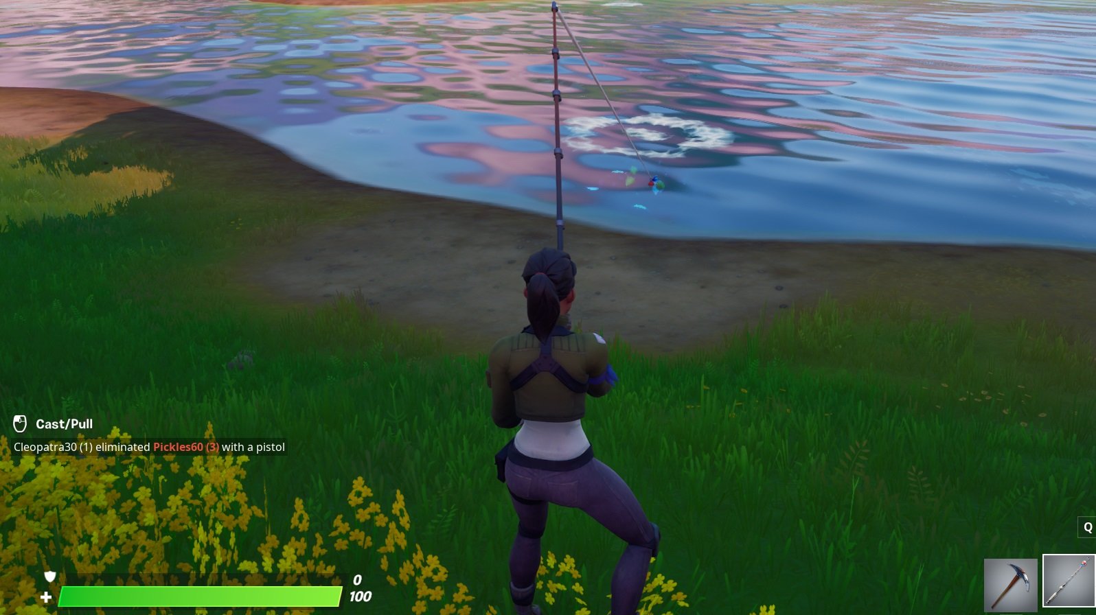How to fish in Fortnite Chapter 2