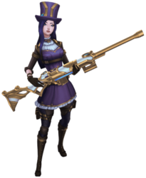 League of legends characters arcane caitlyn