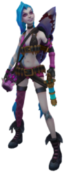League of Legends characters Arcane jinx