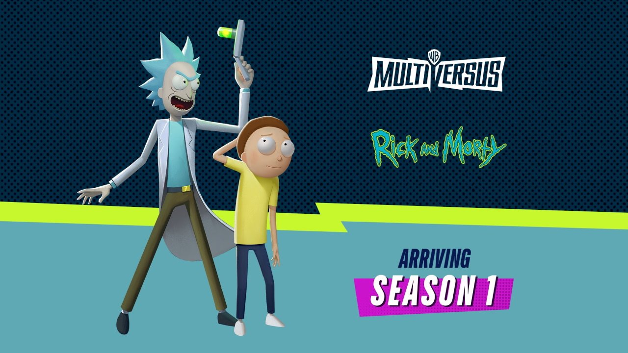 Multiversus characters Rick and morty