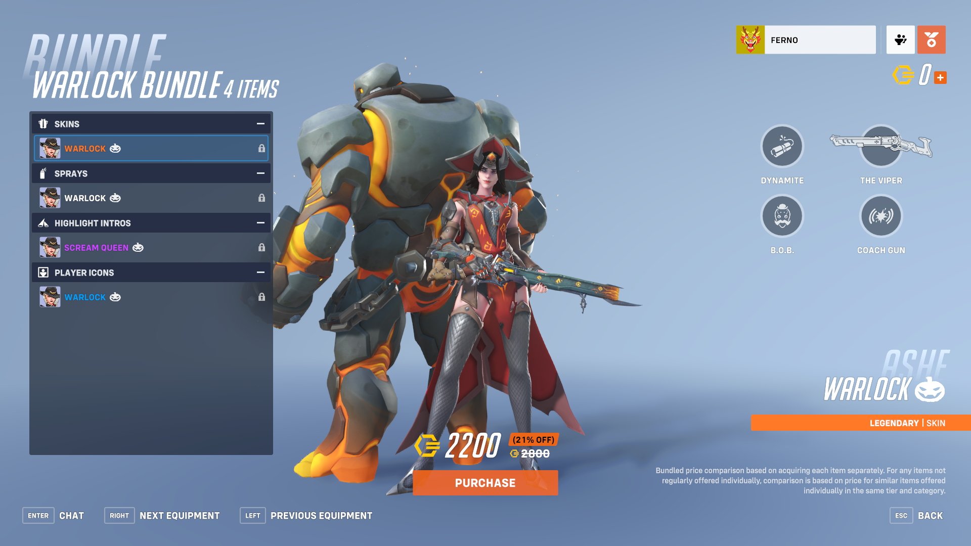 Overwatch 2 halloween 2022 skins Ashe