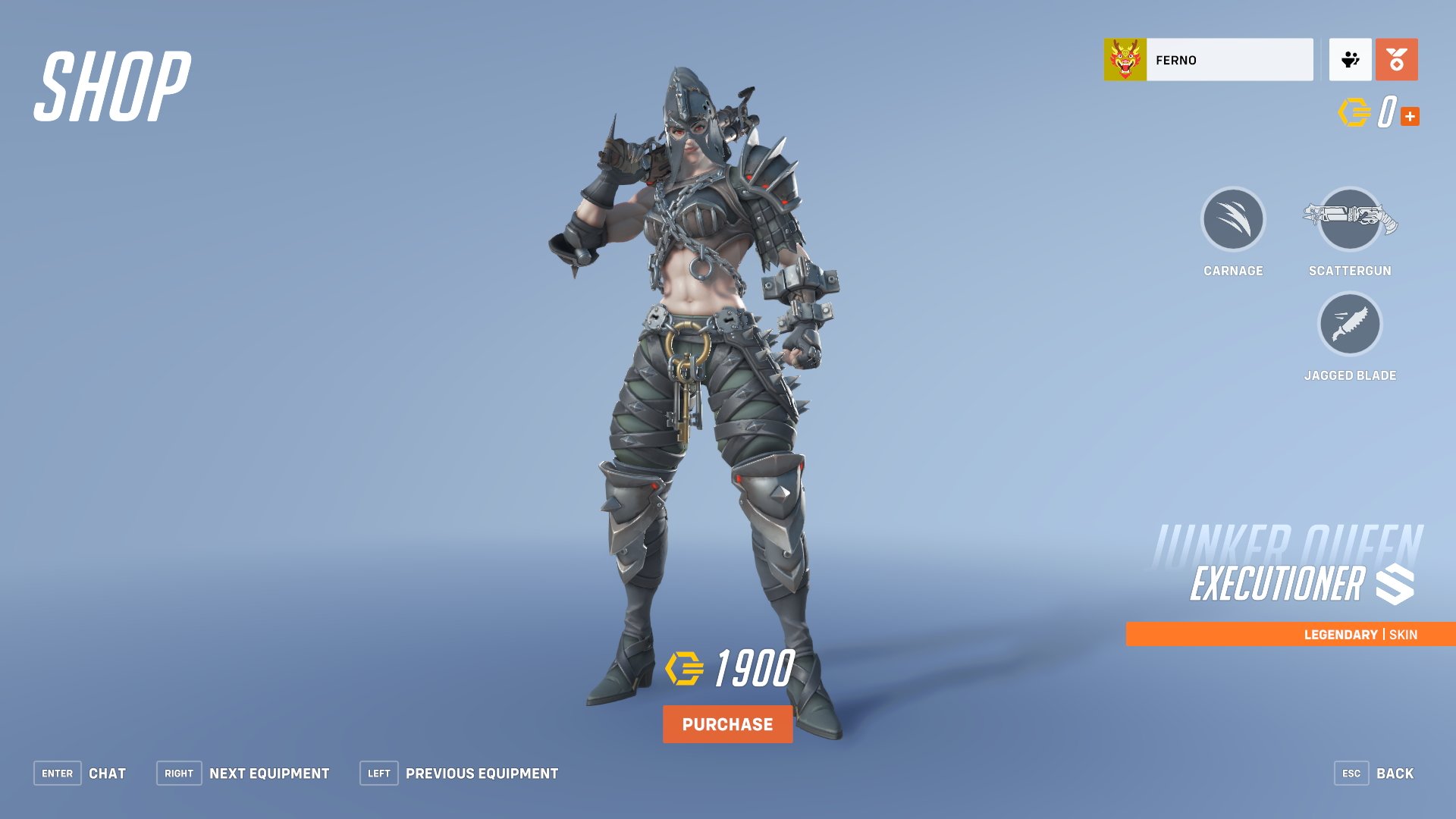 Overwatch 2 halloween 2022 skins Junker Queen