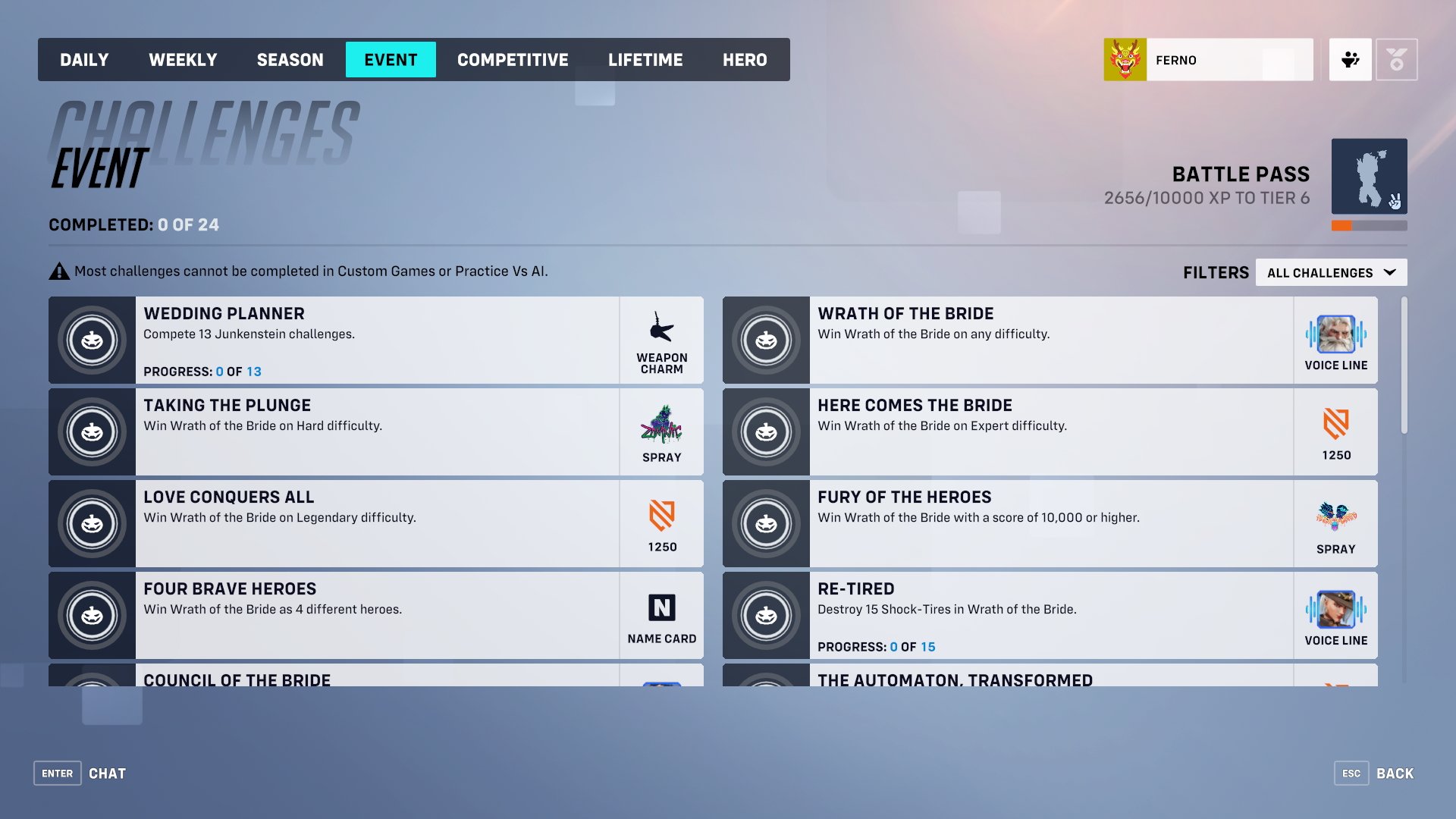 Overwatch 2 halloween terror 2022 skins challenges