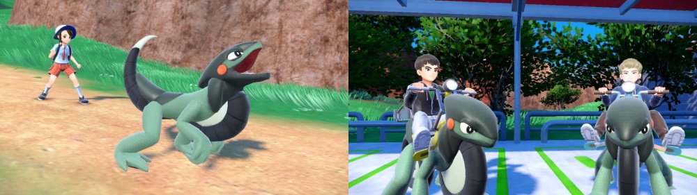 Pokemon scarlet violet new pokemon cyclizar