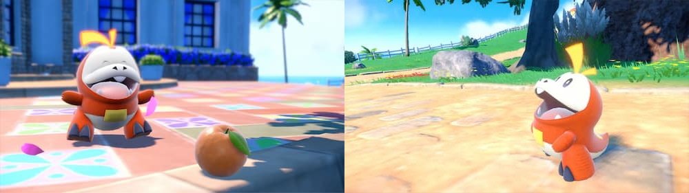 Pokemon Scarlet violet new pokemon fuecoco starters