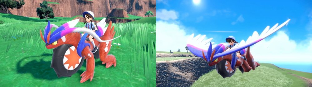 pokemon scarlet violet new legendaries koraidon