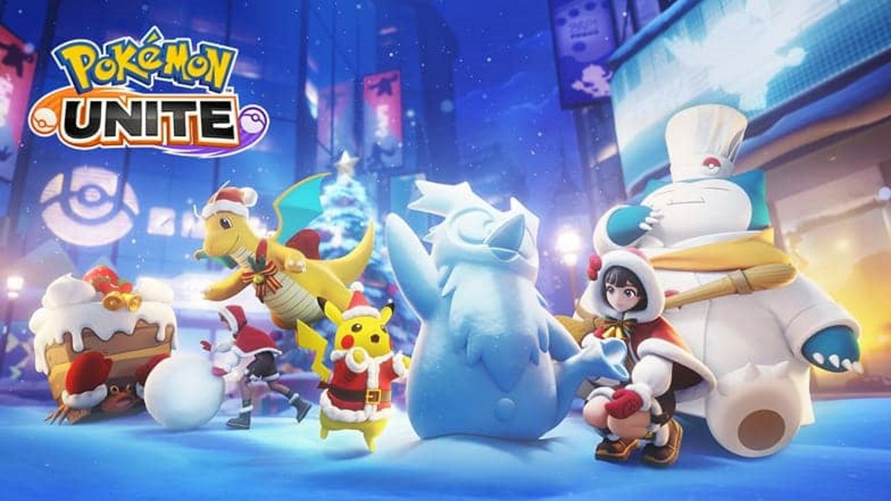 Pokemon unite holiday festivities winter events