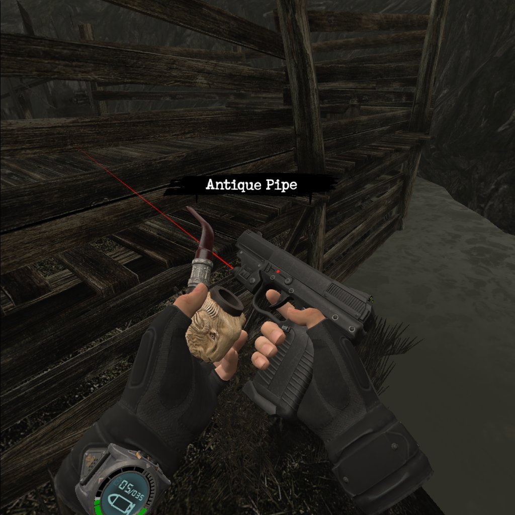 Resident Evil 4 Vr review items