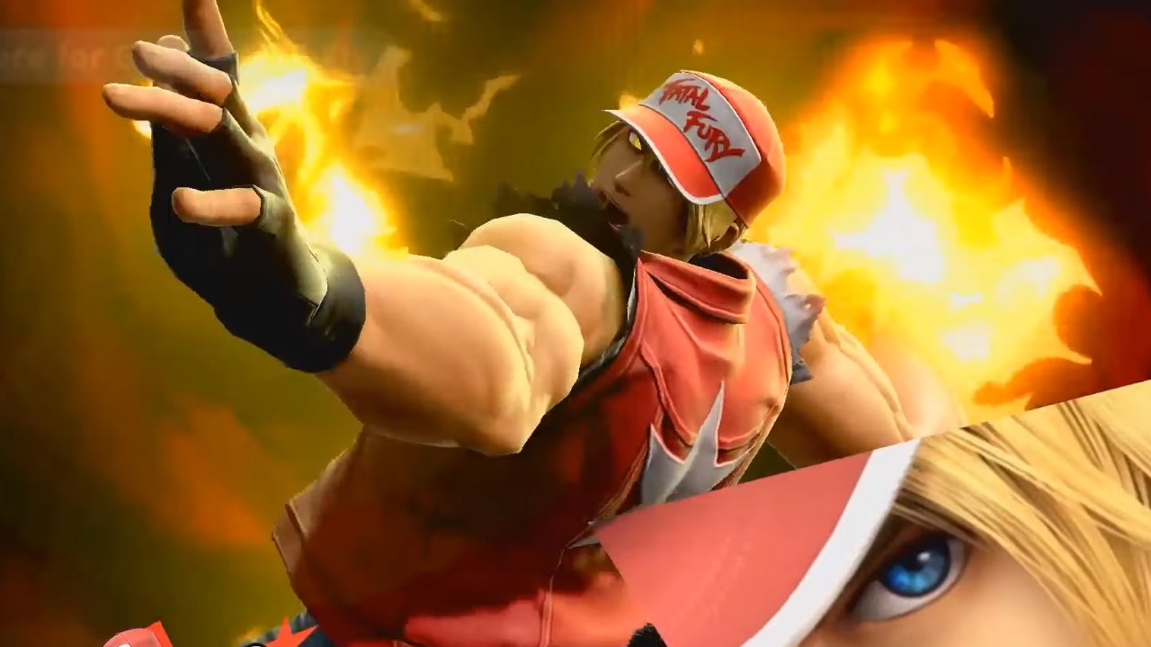 Terry Bogard Final Smash Triple Geyser Smash Ultimate