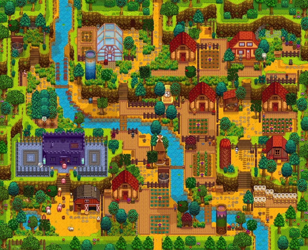 Stardew Valley\'s 1.4 update includes a screenshot button for your entire farm.