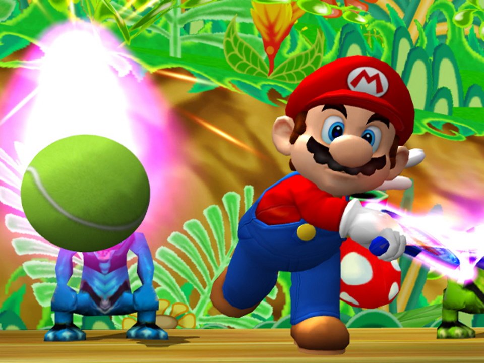 The best tennis games mario power tennis