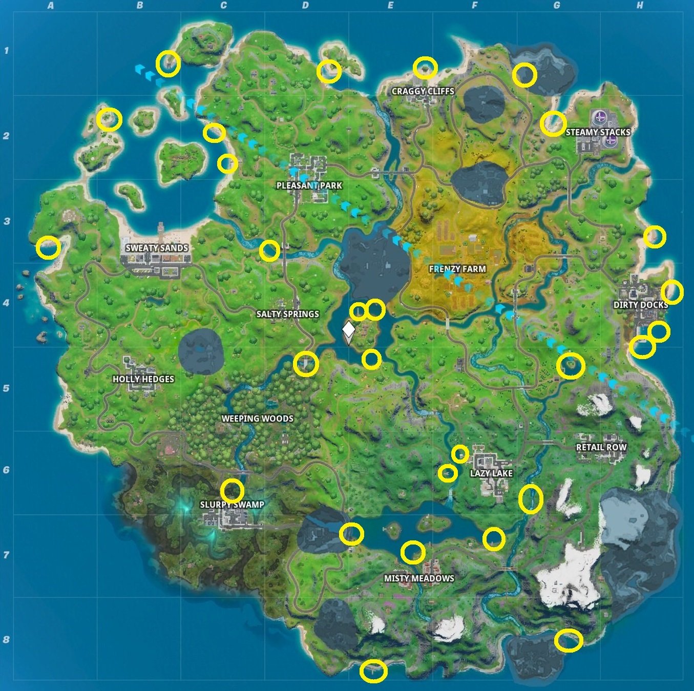 Where to find boats in Fortnite Chapter 2