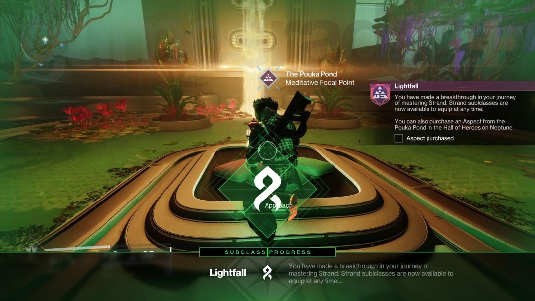 Comment débloquer Strand dans Destiny 2 Lightfall et dépenser les méditations Strand ?- img