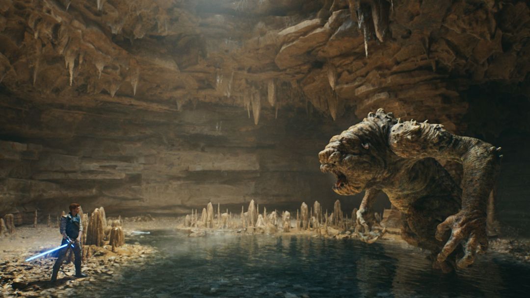 Comment vaincre le Rancor Star Wars Jedi Survivor dans la mine- img