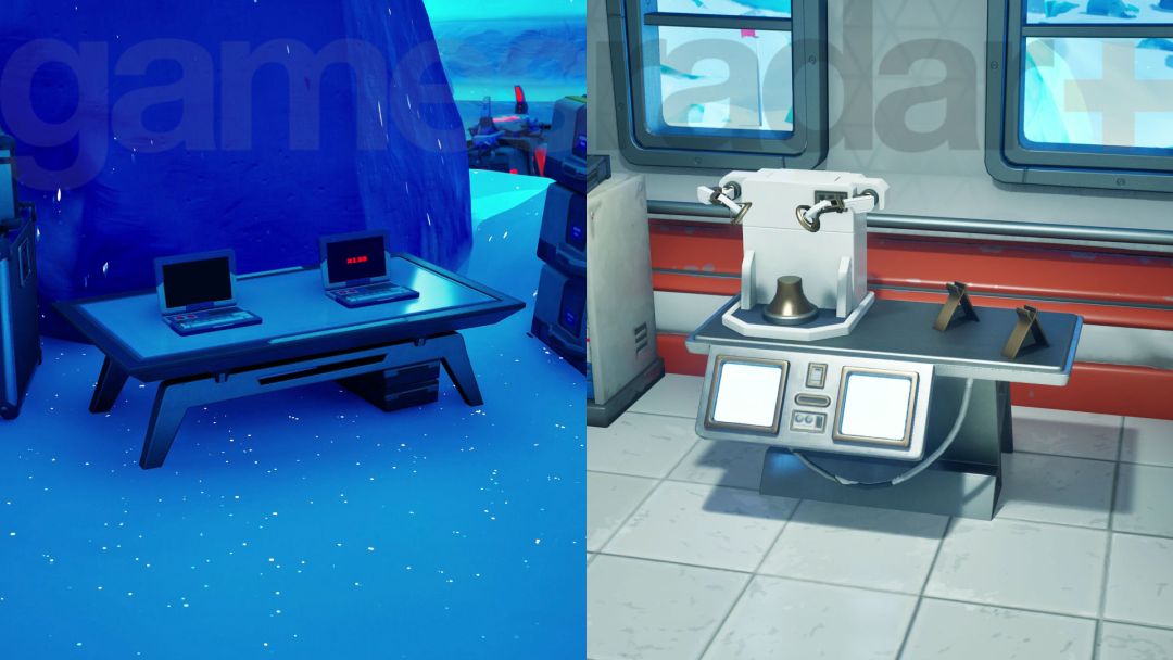 Fortnite Rift Gate : Où se trouvent l'ordinateur portable et le terminal de contrôle ?- img