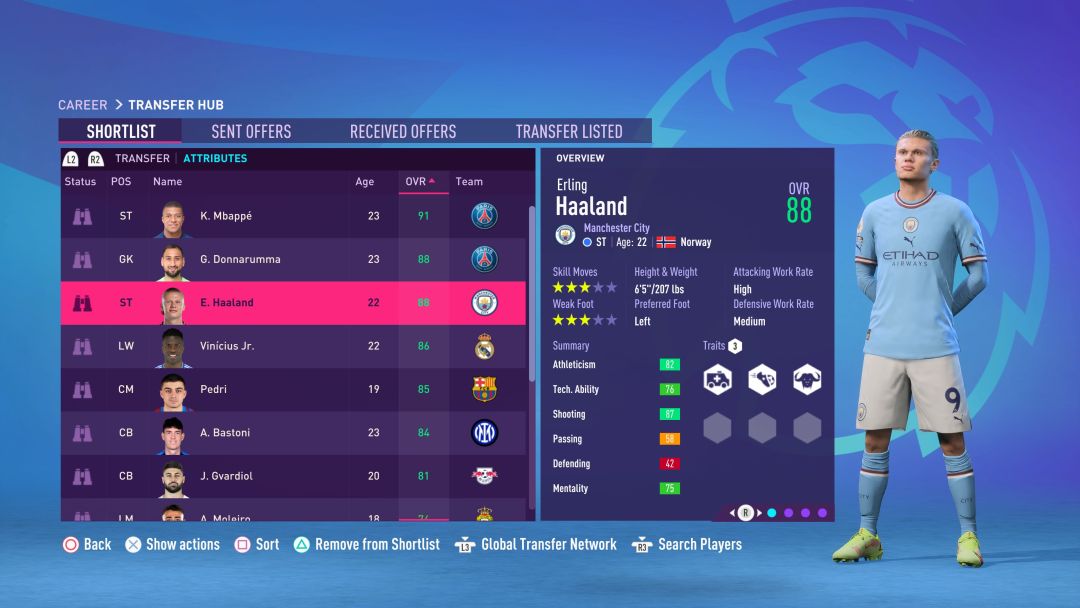 La liste des meilleurs jeunes joueurs de FIFA 23 révèle les 50 meilleurs joueurs du mode carrière- img