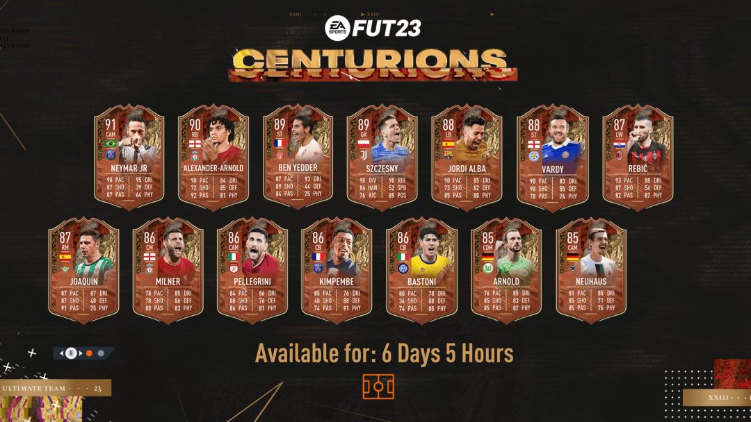 Le guide des Centurions de FIFA 23 ajoute de nouvelles cartes pour Salah et Reus- img