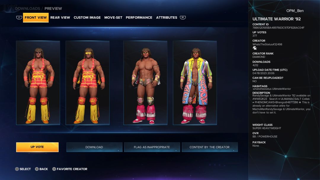Les meilleures tenues de rechange de WWE 2K23 à télécharger dès maintenant- img